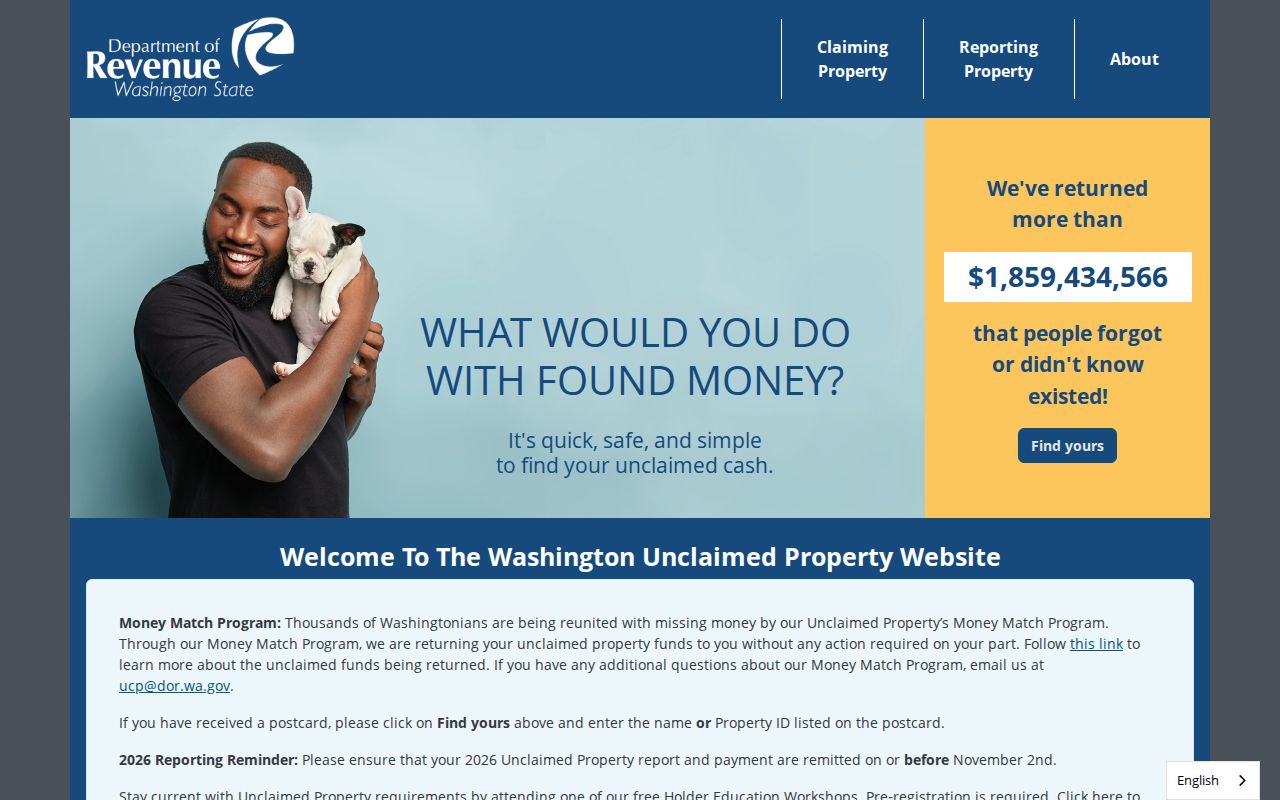 Silverdale people search through Washington unclaimed property